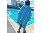 Luxe Ocean Fade Cotton Hooded Towel