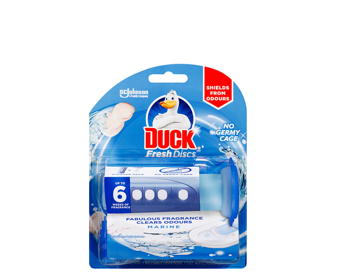 Duck Fresh Discs Toilet Cleaner Marine 36mL