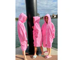 Pink Salt Microfiber Hooded Towel