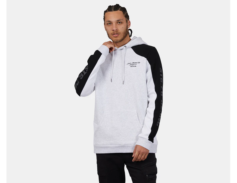 St. Goliath Men's Timeline Hoodie - Grey Marle