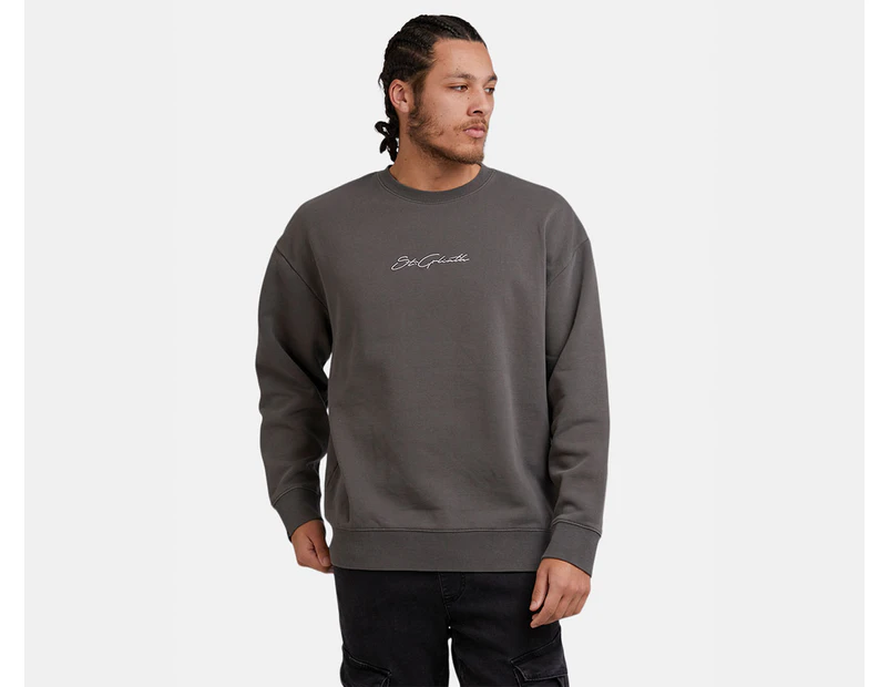 St. Goliath Men's Elite Crew Sweatshirt - Coal