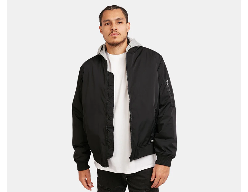 St. Goliath Men's Flint Bomber Jacket - Black