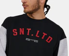 St. Goliath Men's Diamond Crew Sweatshirt - Black