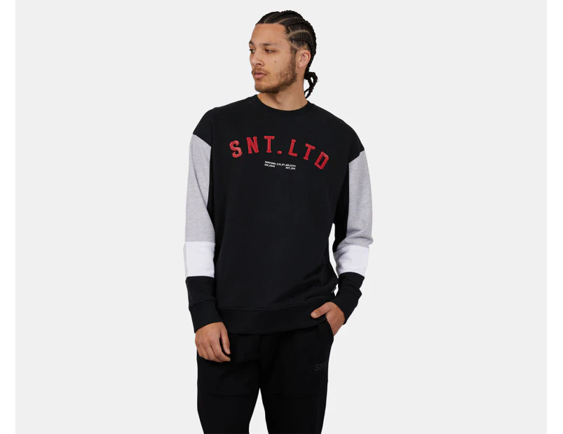 St. Goliath Men's Diamond Crew Sweatshirt - Black