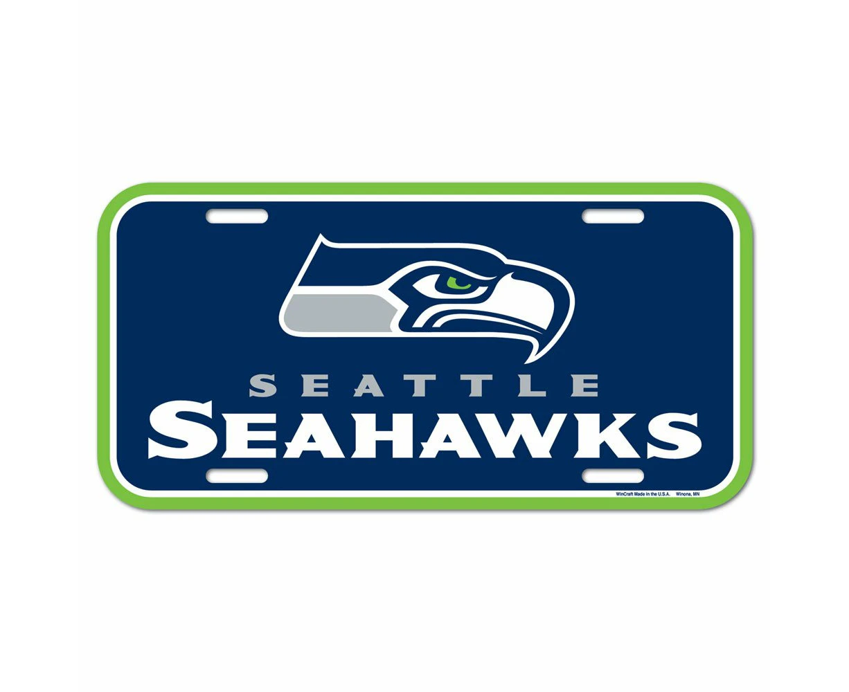 Wincraft NFL License Plate Sign - Seattle Seahawks