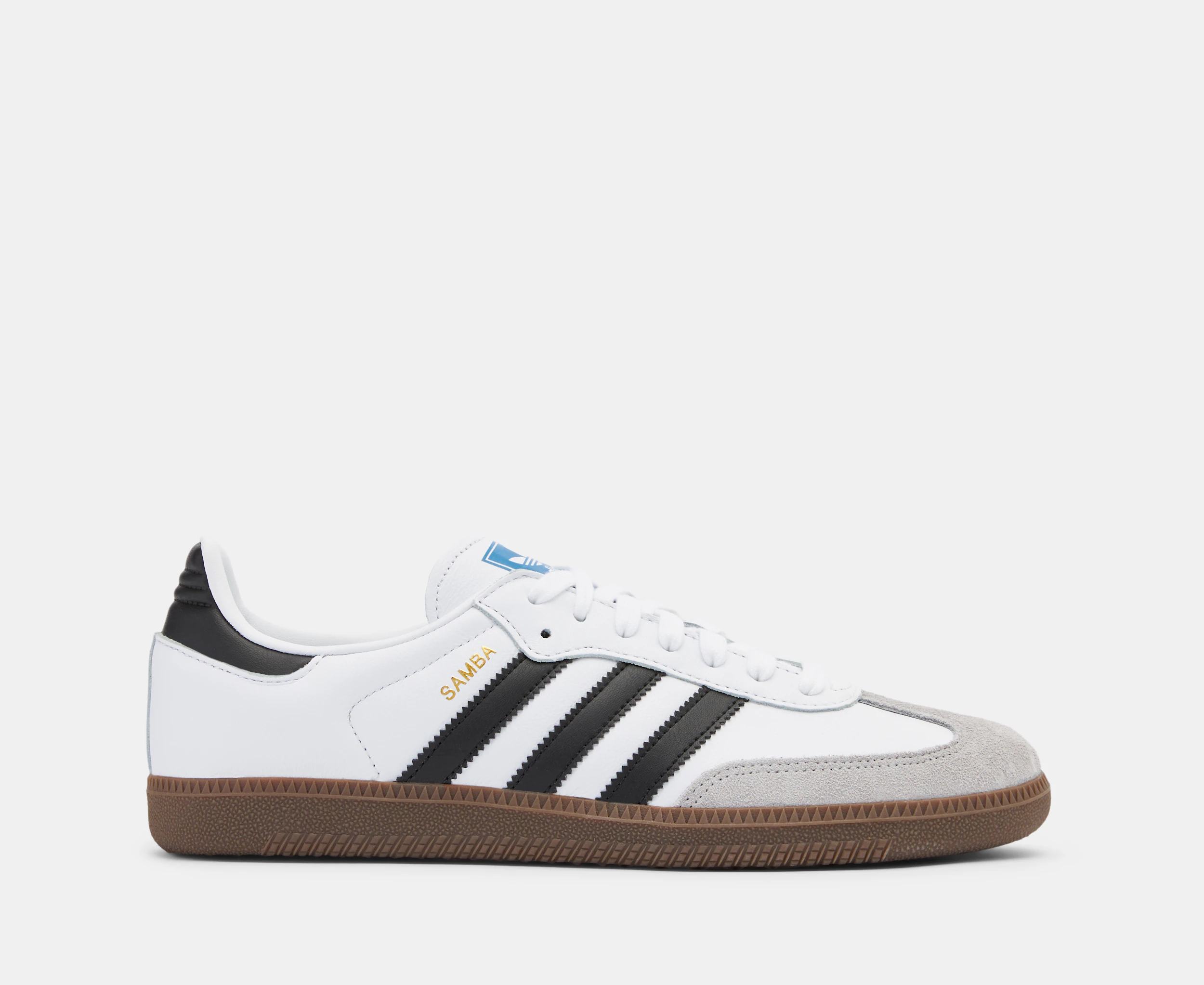 Adidas Unisex Samba OG Sneakers - White/Core Black/Clear Granite