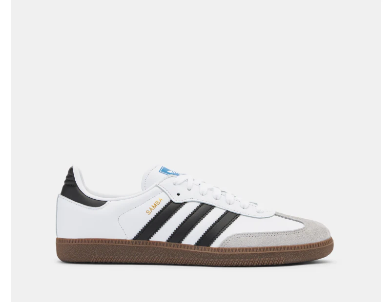 Adidas Unisex Samba OG Sneakers - White/Core Black/Clear Granite