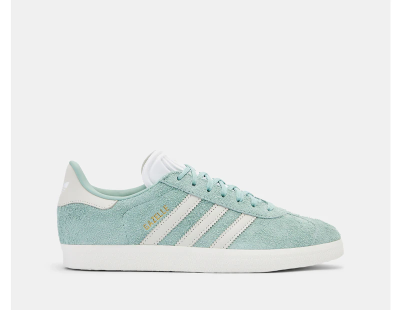 Adidas Women's Gazelle Sneakers - Hazy Green/Off White/Cloud White