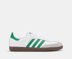 Adidas Unisex Samba OG Sneakers - Cloud White/Green