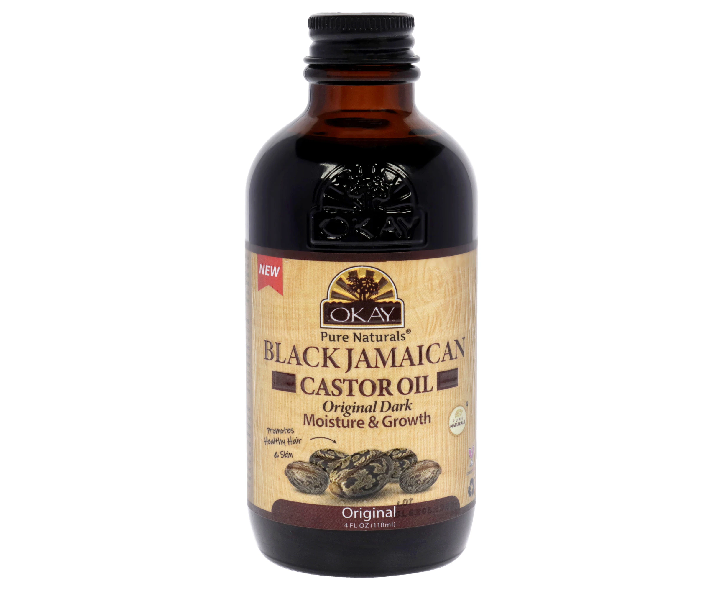 Black Jamaican Castor Oil - Original by Okay for Unisex - 4 oz Oil