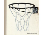 Everfit Basketball Ring Metal Braided Chain Net 12 Loop