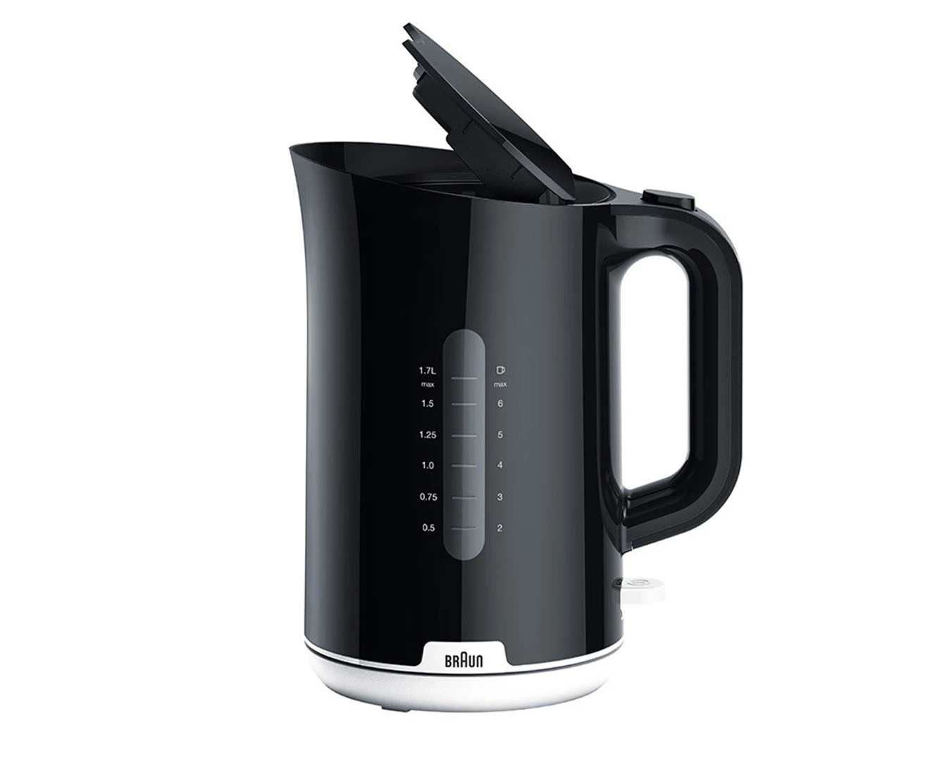 Braun 1.7L Breakfast1 Kettle - Black