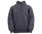 St. Goliath Men's Montana 1/4 Zip Jumper - Charcoal