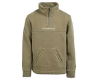 St. Goliath Men's Kingston 1/4 Zip Jumper - Khaki