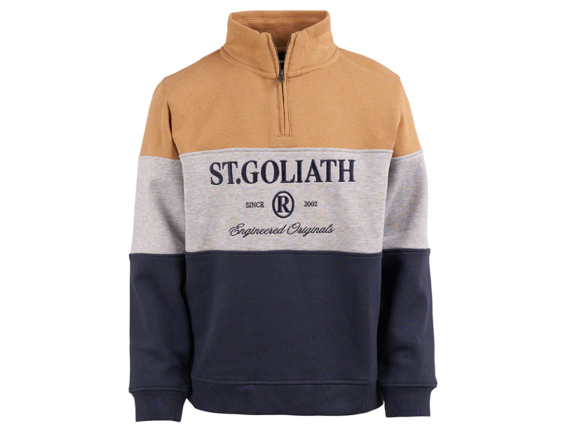 St. Goliath Youth Boys' Team 1/4 Zip Jumper - Multi