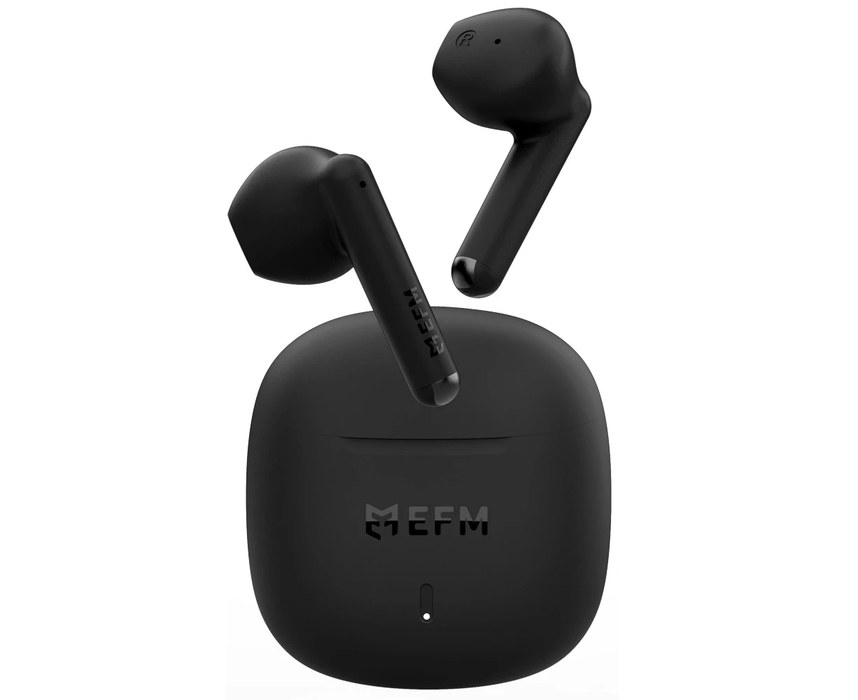 EFM Kansas TWS In-Ear Wireless Earbuds/Earphones w/ Mic & Fast Charge Black