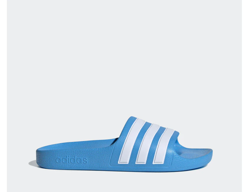 Adidas Kids'/Youth Adilette Aqua K Slides - Blue Burst/White