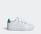 Adidas Kids' Advantage Base 2.0 Sneakers - White/Green