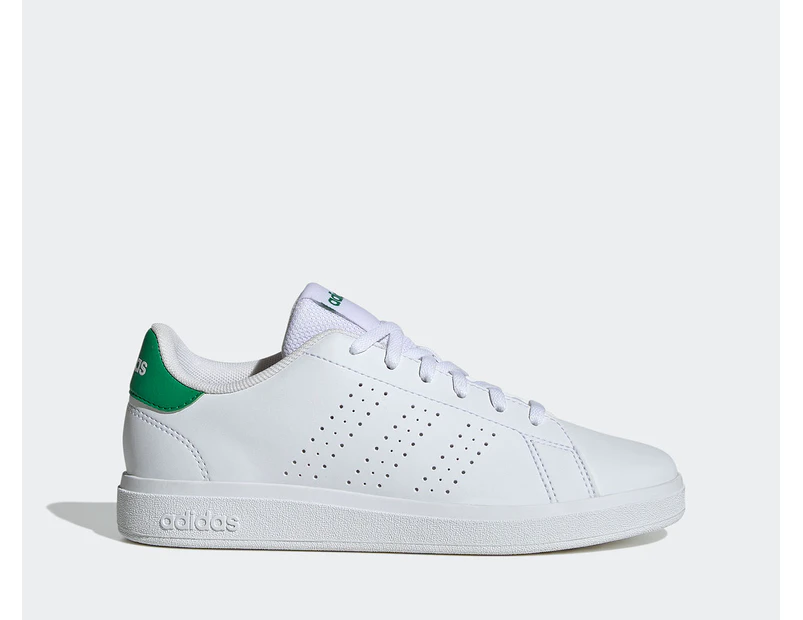 Adidas Youth Advantage Base 2.0 Sneakers - White/Green