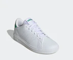 Adidas Youth Advantage Base 2.0 Sneakers - White/Green