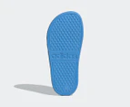 Adidas Kids'/Youth Adilette Aqua K Slides - Blue Burst/White