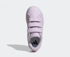 Adidas Kids' Advantage Base 2.0 Sneakers - Ice Lavender/Bliss Lilac/White