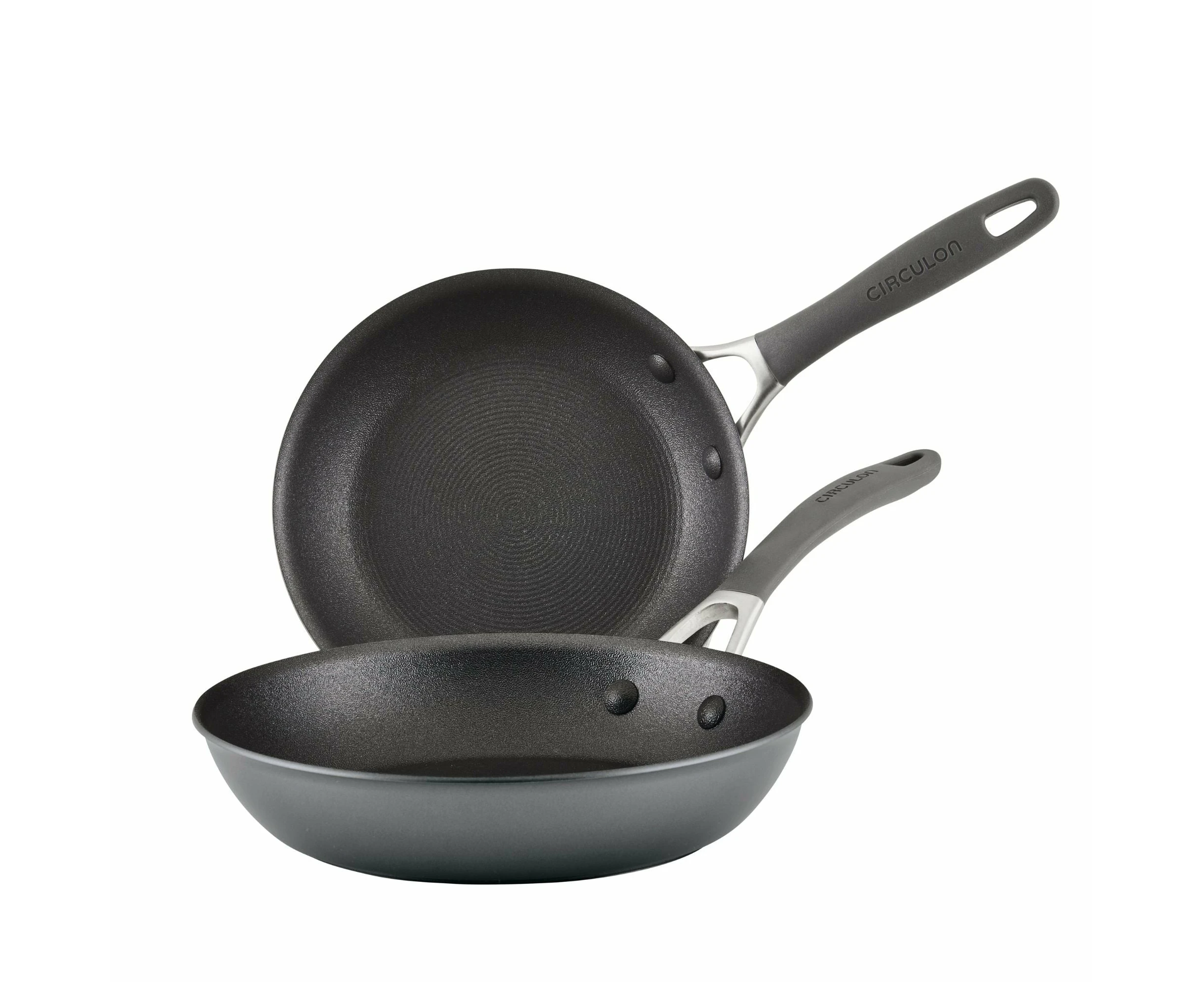 Circulon ScratchDefense A1 Nonstick Induction Skillet Twin Pack 21.5/25.4cm