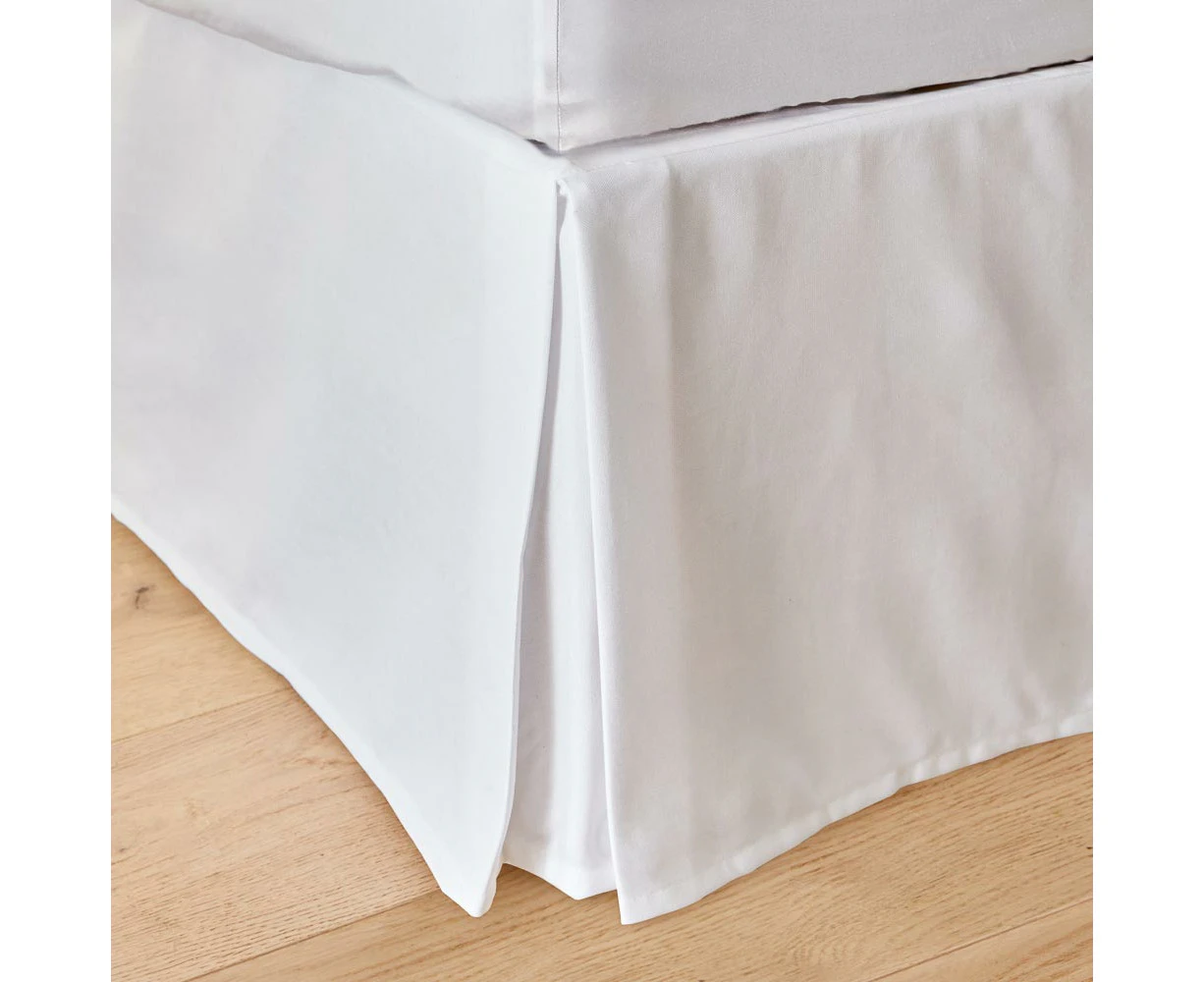 Adorn Living Linen Look Valance - White - King