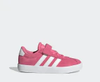 Adidas Kids' VL Court 3.0 Sneakers - Pink Fusion/Cloud White/Grey Four