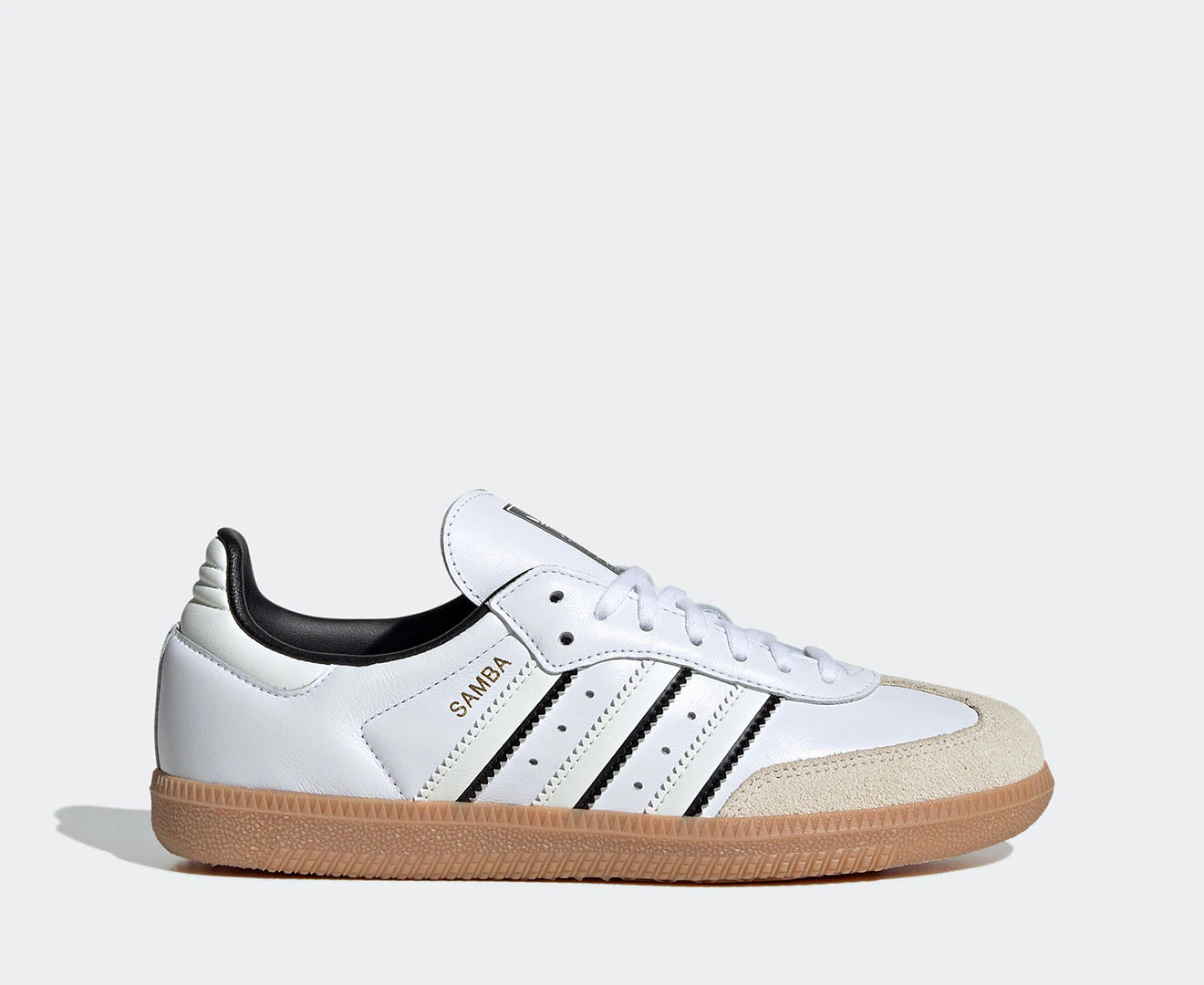 Adidas Kids'/Youth Samba OG Sneakers - Off White/Core Black