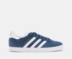 Adidas Kids'/Youth Gazelle Sneakers - Collegiate Navy/White