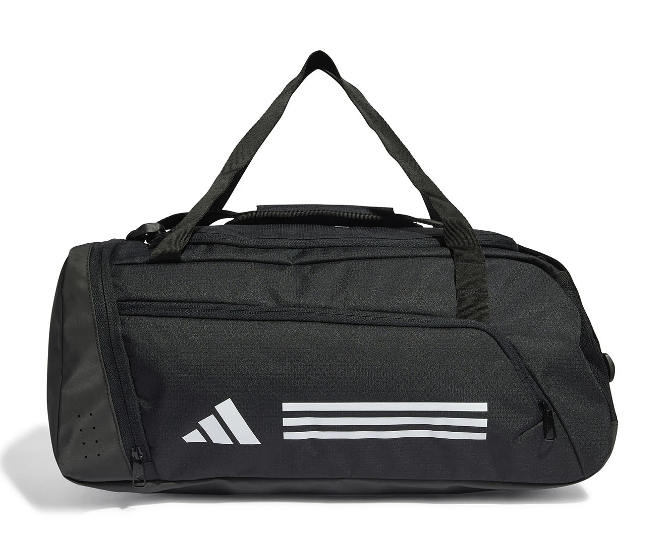 Adidas Essentials 3-Stripes Small Duffle Bag - Black/White