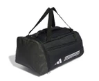 Adidas Essentials 3-Stripes Small Duffle Bag - Black/White