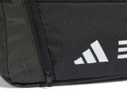 Adidas Essentials 3-Stripes Medium Duffle Bag - Black/White