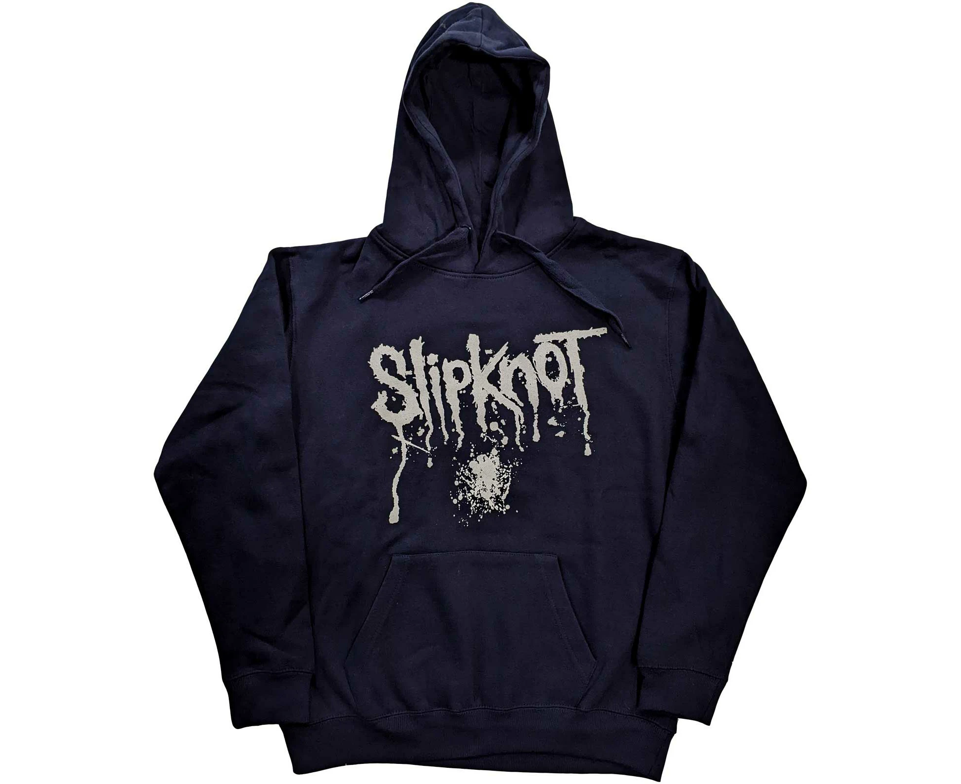 Slipknot Unisex Pullover Hoodie: Splatter (Back Print)