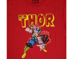 Marvel Comics | Official  Film T-Shirt | Thor Hammer Distressed