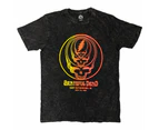 Grateful Dead | Official Band T-Shirt | Concentric Skulls (Wash Collection)