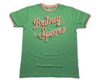 Britney Spears Unisex Ringer T-Shirt: Retro Text