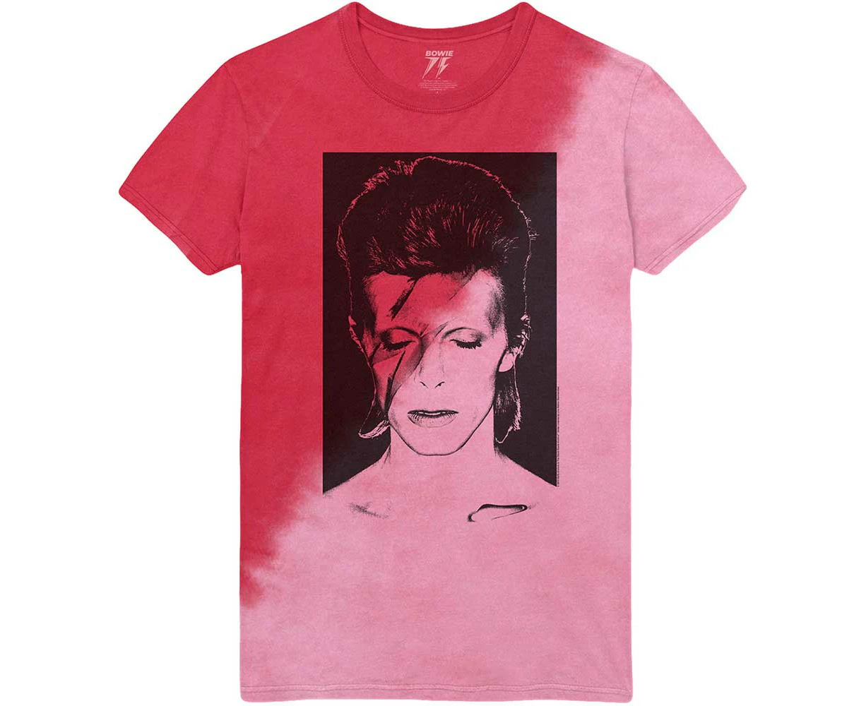 David Bowie | Official Band T-shirt | Aladdin Sane (Wash Collection)