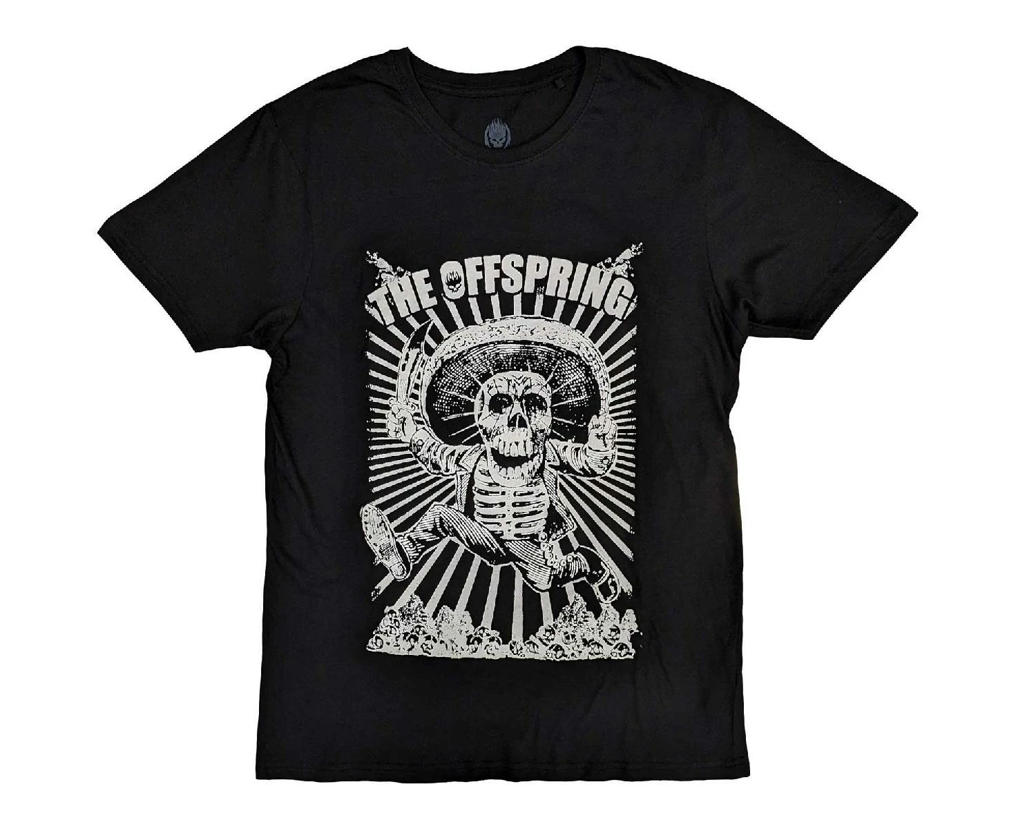 The Offspring | Official Band T-Shirt | Jumping Skeleton