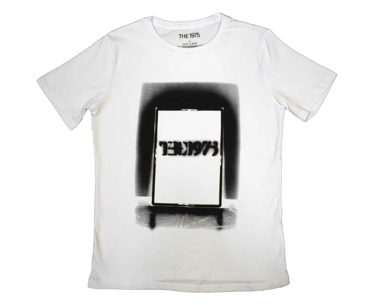 The 1975 | Official Band Ladies T-Shirt | Black Tour white