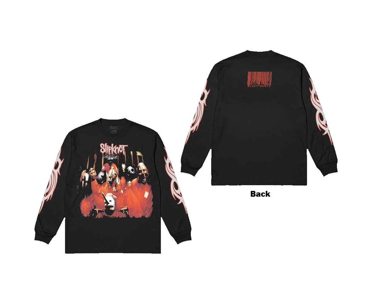 Slipknot 'Spit It Out' (Black) Long Sleeve Shirt