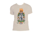 Disney | Official Band T-Shirt | The Nightmare Before Christmas Orange Flames Pumpkin King