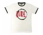 The Cure Unisex Ringer T-Shirt: Circle Logo