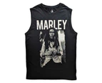 Bob Marley | Official Band Tank Top | Marley B&W