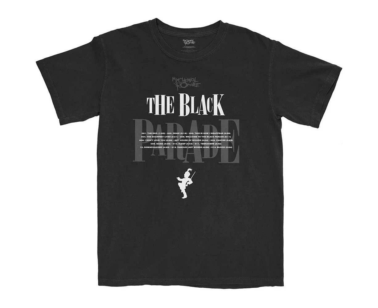 My Chemical Romance | Official Band T-Shirt | Track Listing