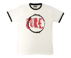 The Cure Unisex Ringer T-Shirt: Circle Logo