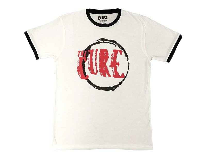 The Cure Unisex Ringer T-Shirt: Circle Logo