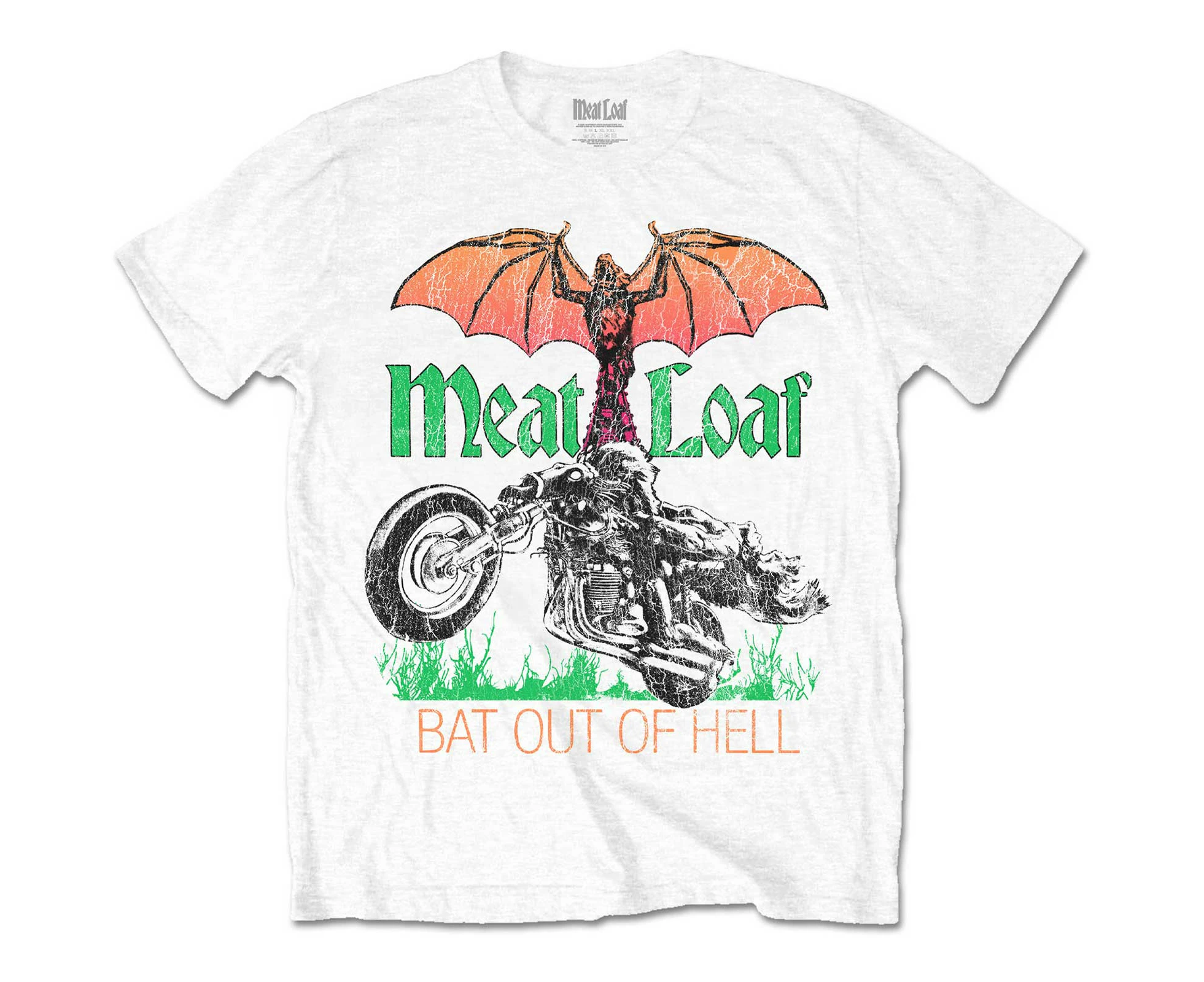 Meat Loaf | Official Band T-shirt | Bat Out Of Hell