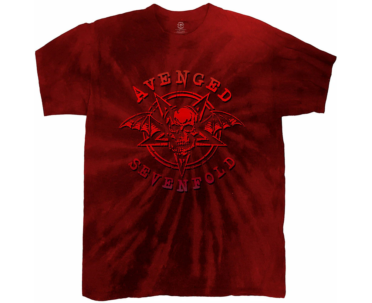 Avenged Sevenfold | Official Band T-Shirt | Pent Up (Dip-Dye)